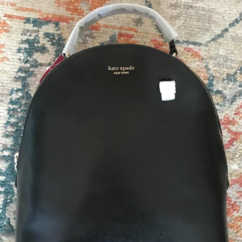 Kate Spade Black Backpack